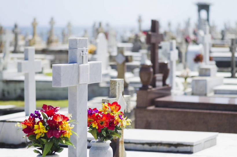 无人,横图,室外,白天,正面,旅游,度假,标志建筑,地标,建筑,节日,朦胧,模糊,盛开,十字架,花蕾,文化,娱乐,建设,花,花瓣,花朵,鲜花,蓝色,蓝天,天空,天,花苞,花蕊,祈祷,享受,休闲,墓地,健康,旅游胜地,南美,放松,许愿,宗教,信仰,晴朗,纪念,祈求,南美洲,坟墓,陵墓,西印度群岛,基督教,拉丁美洲,天主教,美洲,坟场,圣胡安,万里无云,首府,亚美利加洲,南亚美利加洲,圣胡安市,波多黎各,波多黎各自由邦,大安的列斯群岛,平安,晴空,晴空万里,彩图