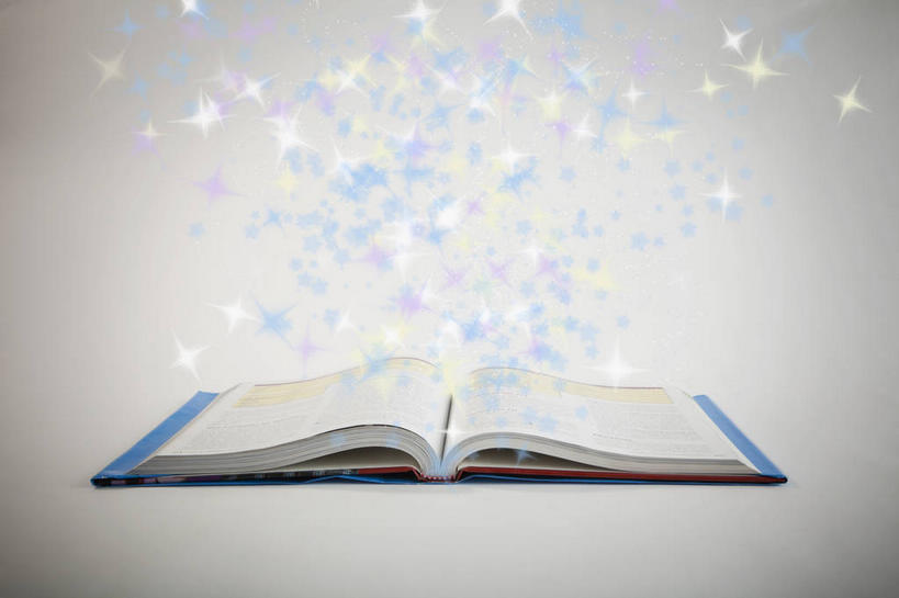 无人,横图,室内,白天,白色背景,正面,数码,科技,书籍,一本,阴影,光线,网络,影子,星星,灯光,高光,几何,计算机图形,合成,打开,翻开,星形,电脑合成图,数码合成图,合成图,五角形,写实,具体,具象,掀开,书,图书,五角星,彩图