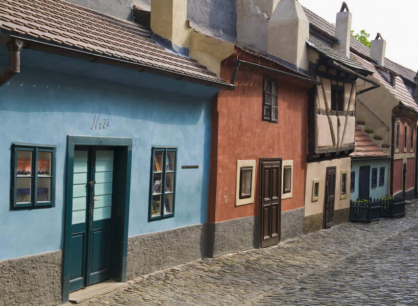 无人,家,横图,室外,白天,正面,度假,烟囱,美景,门,城市风光,城市,道路,路,欧洲,捷克,房屋,屋子,景观,公寓,小路,交通,娱乐,洋房,楼房,住宅,黄色,红色,门框,享受,休闲,景色,放松,中欧,捷克共和国,布拉格城堡,黄金巷,彩图,房子