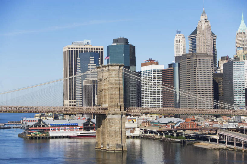 无人,高楼大厦,横图,室外,白天,正面,度假,河流,美景,水,城市风光,标志建筑,城市,大桥,大厦,地标,建筑,轮船,摩天大楼,桥梁,船,纽约,美国,阴影,光线,影子,河水,景观,水流,云,云朵,建筑群,桥,曼哈顿,云彩,娱乐,建设,蓝色,白云,蓝天,天空,阳光,交通工具,天,享受,休闲,钢索,景色,放松,吊桥,晴朗,悬索桥,北美,北美洲,载具,美洲,纽约州,帝国之州,帝国州,北亚美利加洲,亚美利加洲,曼哈顿大桥,曼哈顿桥,曼哈坦大桥,晴空,彩图,大楼,高层建筑,高楼,摩天楼,曼哈顿岛