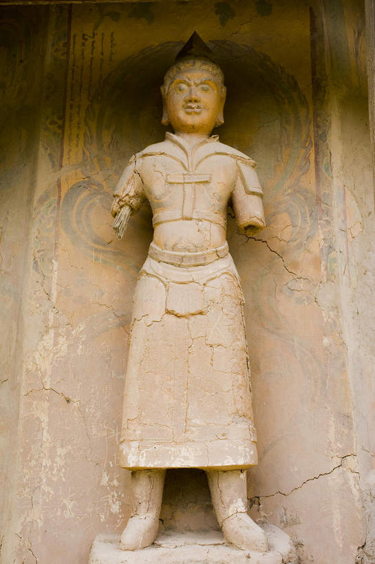 东方人,一个人,无人,站,竖图,室外,白天,正面,旅游,度假,石头,名胜古迹,标志建筑,地标,建筑,雕塑,敦煌,中国,亚洲,仅一个男性,仅一个人,仅一个中年男性,阴影,服装,遗迹,艺术,装饰,光线,雕刻,雕像,石子,影子,悬崖,黄种人,古迹,文物,娱乐,建设,古建筑,一个,衣服,阳光,工艺品,站着,享受,休闲,旅游胜地,放松,服饰,单个,纪念,美术,衣着,穿着,主题,陈列,古文明,东亚,甘肃,甘肃省,莫高窟,中华人民共和国,功能,美学,绝壁,西北地区,甘,酒泉,酒泉市,衣饰,千佛洞,男人,男性,中年男性,亚洲人,石块,岩石,站立,彩图,全身,敦煌莫高窟