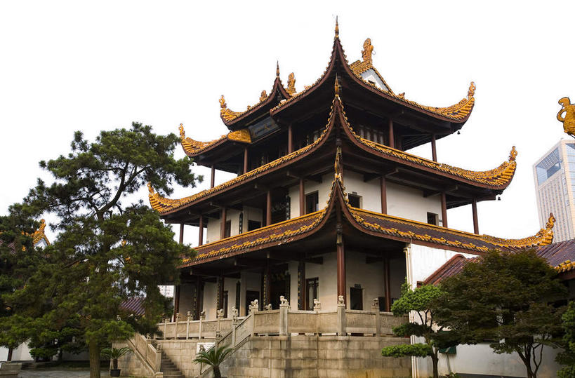 无人,家,横图,室外,白天,仰视,旅游,度假,名胜古迹,植物,标志建筑,地标,建筑,中国,亚洲,阴影,遗迹,光线,瓦片,影子,柱子,房屋,墙,屋顶,屋檐,屋子,顶棚,古迹,文物,娱乐,建设,古建筑,楼房,檐,墙壁,墙面,住宅,树,树木,绿色,天空,阳光,自然,天,享受,休闲,旅游胜地,放松,生长,成长,古文明,东亚,湖南,湖南省,中华人民共和国,省会,华中地区,长沙,长沙市,湘,彩图,低角度拍摄,房子,飞檐,杜甫江阁