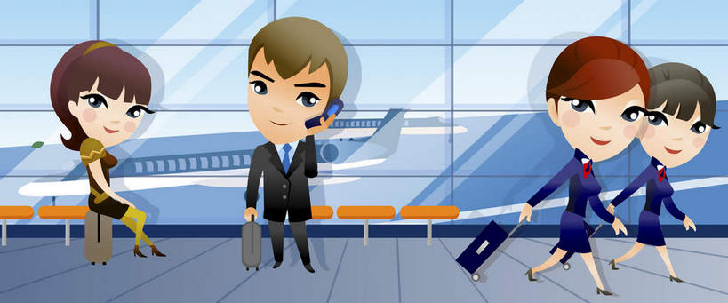 西方人,无人,四个人,同事,商务人士,商务男性,商务女性,办公室,机场,站,坐,打电话,横图,插画,室内,白天,正面,衬衫,成功,合作,团队,集体,信心,数码,科技,窗户,飞机,飞机场,电话,手机,欧洲,欧洲人,阴影,套装,服装,网络,拉杆箱,旅行箱,领带,交通,高光,几何,计算机图形,合成,图画,注视,休闲装,通讯设备,航空,队伍,玻璃窗,画,衣服,黑色,行李箱,箱子,交通工具,观察,看,站着,休闲,休闲服,运输,服饰,一架,观看,出差,电脑合成图,数码合成图,察看,领导,客机,成就,关注,载具,商务装,合伙,领袖,漫画,工薪阶层,写实,具体,具象,交流,男人,男性,年轻男性,年轻女性,女人,女性,白种人,年轻人,白领,上班族,航空站,空港,沟通,通话,站立,坐着,彩图,全身,衬衣,旅行,短发