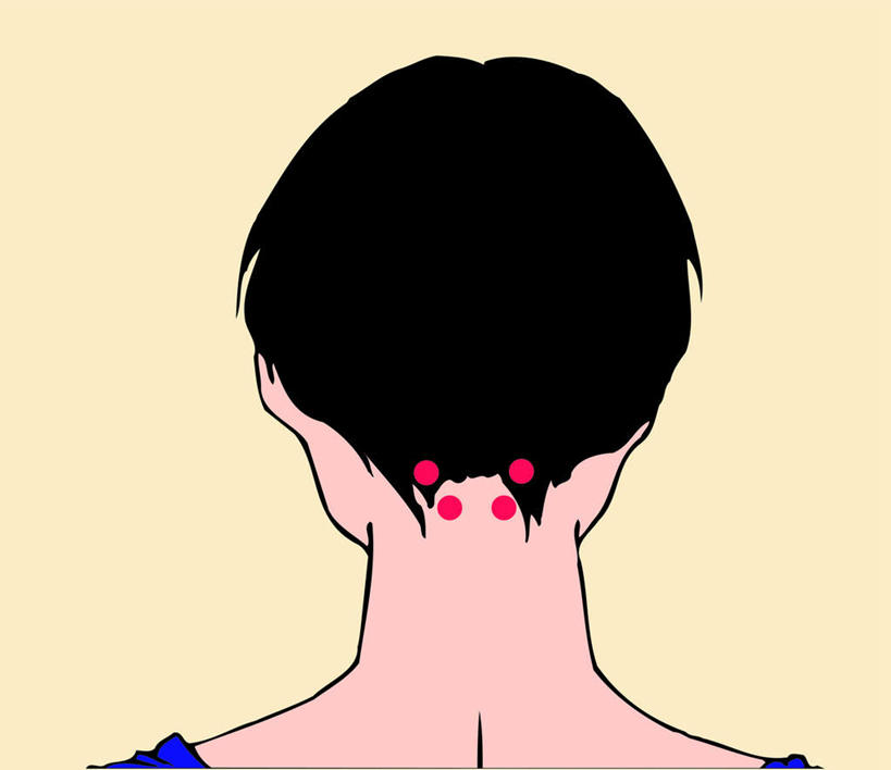 西方人,头发,一个人,无人,站,横图,插画,室内,白天,正面,数码,科技,欧洲,欧洲人,仅一个男性,仅一个人,阴影,黄色背景,网络,医学,斑点,高光,几何,计算机图形,合成,图画,裸露,画,仅一个年轻男性,红色,黑色,站着,经络,经脉,脉络,电脑合成图,数码合成图,医疗,穴位,裸,漫画,写实,具体,具象,腧穴,男人,男性,年轻男性,白种人,站立,半身,彩图