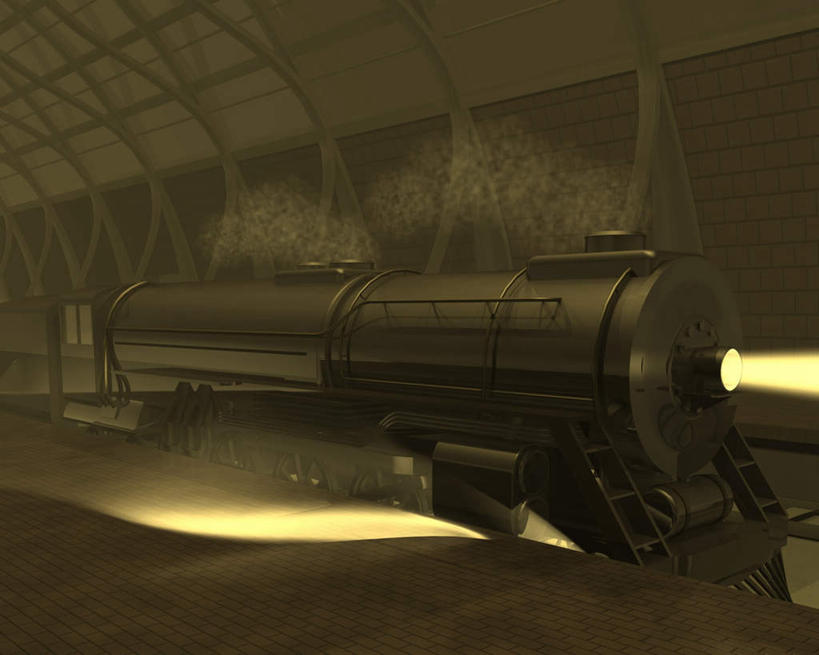 无人,火车站,横图,插画,室内,白天,正面,数码,科技,雾,建筑,火车,金属制品,照明,一辆,阴影,沸腾,网络,金属,蒸汽,支架,水蒸气,高光,几何,计算机图形,合成,图画,车,灯,画,灯具,交通工具,建造,照亮,电脑合成图,数码合成图,创造,照明设备,漫画,发明,蒸汽机,前照灯,前大灯,车前灯,蒸发,写实,具体,具象,彩图