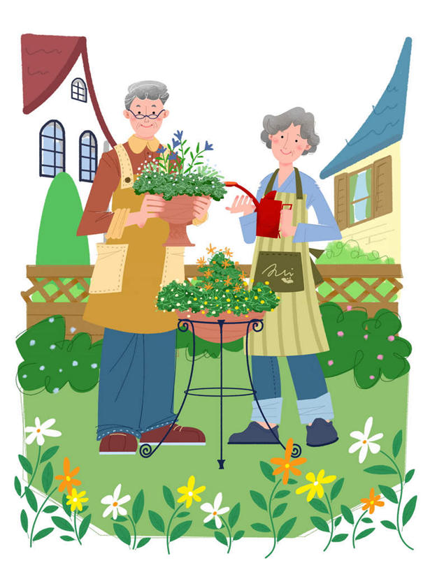 西方人,老年人,无人,两个人,家庭,夫妻,家,栏杆,站,举,捧,竖图,插画,室内,白天,白色背景,正面,爱情,数码,科技,草地,草坪,植物,别墅,欧洲,欧洲人,许多,阴影,服装,盛开,网络,壶,盆栽,房屋,庭院,屋子,园艺,公寓,围栏,院子,盆景,高光,几何,计算机图形,浪漫,合成,花蕾,洒水壶,图画,注视,休闲装,洋房,护栏,楼房,住宅,画,水壶,草,花,花瓣,花朵,鲜花,衣服,绿色,自然,花苞,花蕊,观察,看,托,站着,休闲,温暖,温馨,一家人,休闲服,恩爱,恋人,服饰,生长,成长,观看,电脑合成图,数码合成图,和睦,察看,关注,漫画,写实,具体,具象,浇水壶,老年男性,老年女性,男人,男性,女人,女性,白种人,夫妇,情侣,端,端着,举起,举手,举着,捧着,手捧,向上举,向上伸,向上托,站立,彩图,全身,房子,伴侣,融洽