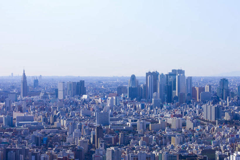 无人,高楼大厦,横图,俯视,航拍,室外,白天,度假,美景,城市风光,城市,大厦,建筑,摩天大楼,东京,日本,亚洲,许多,景观,娱乐,建设,蓝色,蓝天,享受,休闲,景色,放松,晴朗,鸟瞰,东亚,本州,万里无云,关东地方,本州岛,日本国,东京都,晴空,晴空万里,彩图,高角度拍摄,大楼,高层建筑,高楼,摩天楼