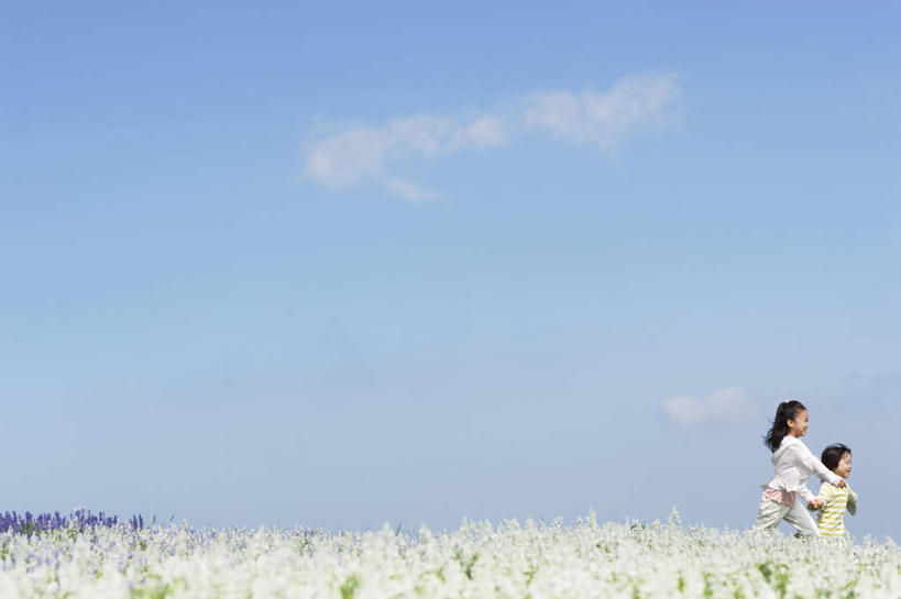 东方人,儿童,两个人,家庭,姐妹,跑,握手,笑,微笑,露齿笑,横图,室外,白天,仰视,游戏,花海,花圃,植物,叶子,亚洲,许多,盛开,云,云朵,玩,花蕾,云彩,黄种人,娱乐,花,花瓣,花朵,花卉,鲜花,小孩,红色,蓝色,绿色,白色,白云,蓝天,天空,花丛,花束,花田,天,花苞,花蕊,休闲,温暖,温馨,一家人,晴朗,活动,和睦,发泄,消遣,智力,宣泄,女孩,女人,女性,亚洲人,晴空,搀手,拉手,跑步,手拉手,手握手,玩耍,嬉戏,半身,彩图,低角度拍摄,融洽,女生