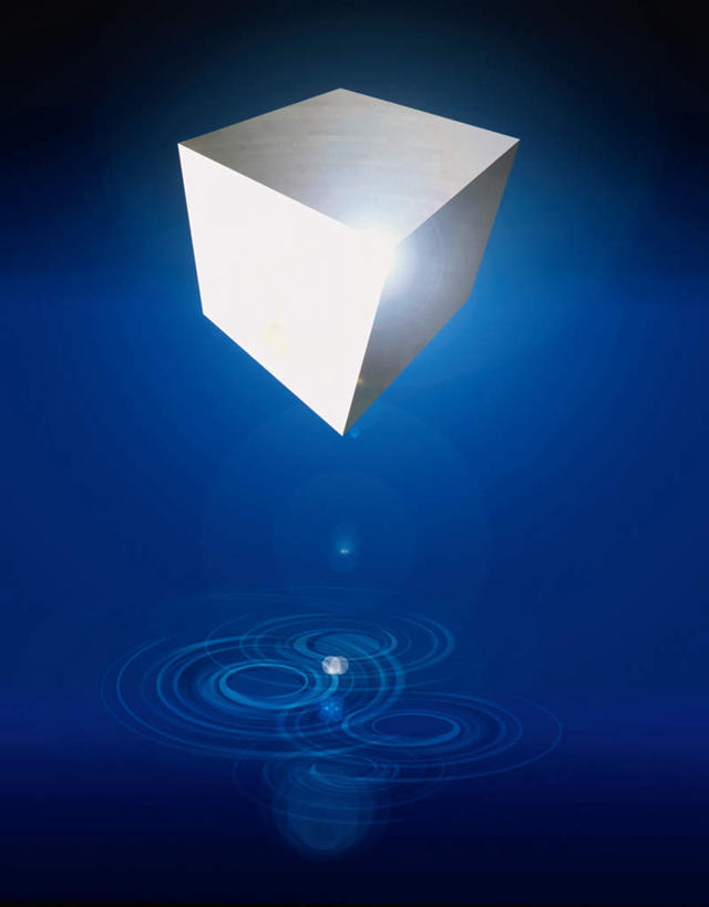 无人,竖图,室内,白天,正面,数码,科技,水,阴影,波纹,蓝色背景,网络,液体,水滴,高光,几何,计算机图形,立方体,合成,一个,白色,水纹,波浪,单个,电脑合成图,数码合成图,写实,具体,具象,彩图