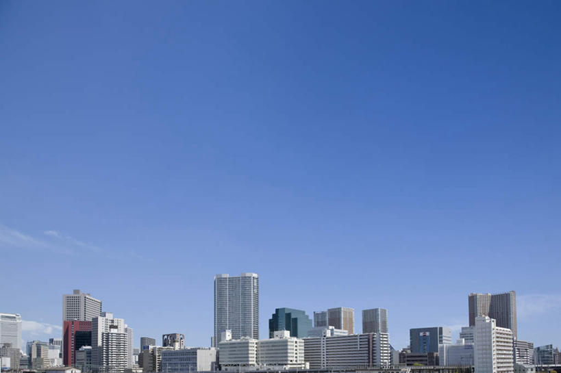 无人,高楼大厦,横图,全景,俯视,室外,白天,度假,美景,天际线,城市风光,城市,大厦,建筑,摩天大楼,东京,日本,亚洲,阴影,光线,影子,景观,建筑群,娱乐,建设,蓝色,蓝天,天空,阳光,天,享受,休闲,景色,放松,东亚,本州,关东地方,本州岛,日本国,东京都,彩图,高角度拍摄,大楼,高层建筑,高楼,摩天楼