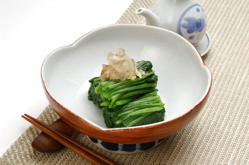 无人,横图,俯视,室内,白天,筷子,桌面,菠菜,蔬菜,餐具,叶子,新鲜,碟子,壶,盘,食品,绿叶,筷架,筷枕,文化,传统,水壶,食物,一个,绿色,盘子,茶壶,碟,嫩叶,有机食品,绿色食品,单个,礼节,筷子架,礼仪,叶,叶片,进餐用具,鹦鹉菜,鼠根菜,角菜,红嘴绿鹦哥,赤根菜,菠薐菜,波斯草,彩图,高角度拍摄