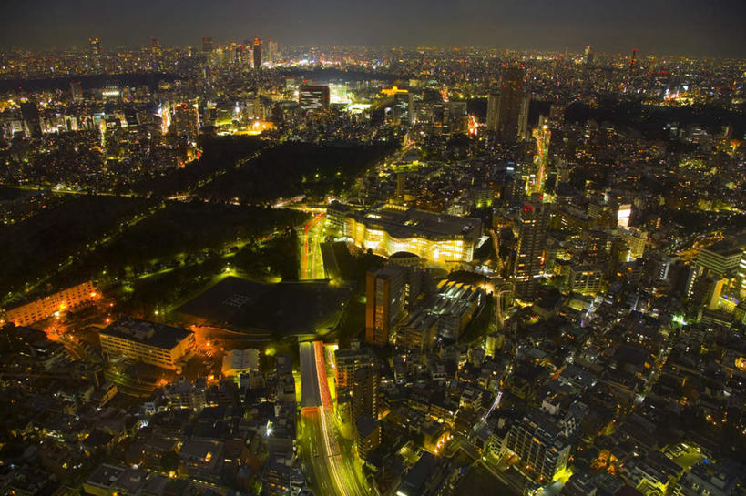 无人,高楼大厦,横图,俯视,航拍,室外,夜晚,度假,美景,城市风光,城市,大桥,大厦,道路,建筑,立交桥,路,路灯,摩天大楼,桥梁,公路,照明,东京,日本,亚洲,阴影,反射,影子,景观,高架,斜拉桥,桥,灯光,交通,娱乐,灯,黑色,天空,天,享受,休闲,景色,放松,照亮,照明设备,鸟瞰,东亚,本州,关东地方,本州岛,日本国,东京都,马路,彩图,高角度拍摄,大楼,高层建筑,高楼,摩天楼