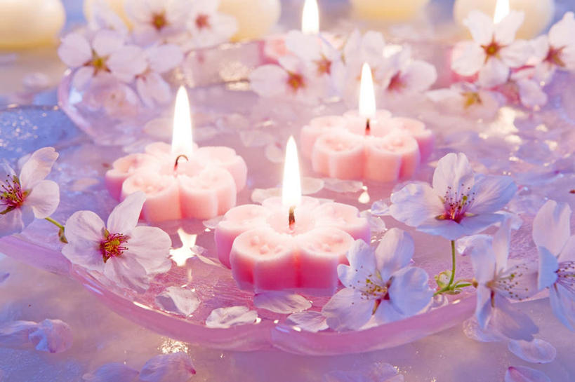 无人,横图,俯视,室内,特写,白天,水,樱花,静物,蜡烛,一排,许多,阴影,朦胧,模糊,整齐,环绕,盛开,围绕,反射,火焰,液体,影子,烛光,水滴,燃烧,花蕾,花,花瓣,花朵,鲜花,排列,三个,白色,花苞,花蕊,点燃,队列,仙樱花,福岛樱,青肤樱,荆桃,彩图,高角度拍摄