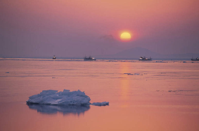 无人,横图,室外,白天,正面,旅游,度假,日出,海浪,海洋,太阳,北海道,日本,亚洲,朦胧,模糊,冰,浪花,水平线,朝霞,晨曦,海平线,黎明,娱乐,冰冻,蓝色,蓝天,天空,阳光,海水,浮冰,天,享受,休闲,放松,寒冷,晴朗,冰冷,海景,东亚,万里无云,日本国,北海道地方,北海道岛,严寒,冰凉,酷寒,凛冽,凛凛,极冷,流冰,浮冰块,大海,风浪,海,海水的波动,近岸浪,涌浪,朝阳,晴空,晴空万里,彩图,破晓