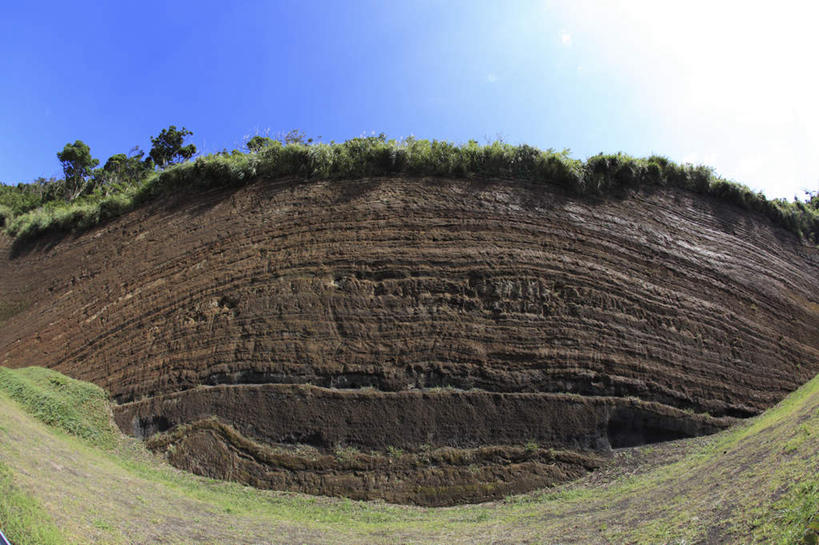 无人,横图,室外,白天,广角镜头,鱼眼镜头,仰视,旅游,度假,草地,草坪,石头,美景,植物,东京,日本,亚洲,阴影,光线,石子,影子,景观,娱乐,草,蓝色,绿色,蓝天,天空,阳光,自然,天,享受,休闲,景色,放松,晴朗,岩层,自然风光,东亚,本州,万里无云,关东地方,本州岛,日本国,东京都,石块,岩石,晴空,晴空万里,彩图,低角度拍摄