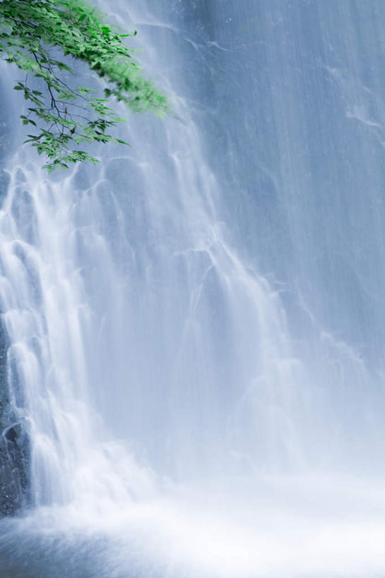 无人,竖图,室外,白天,正面,旅游,度假,美景,瀑布,水,叶子,日本,亚洲,飞溅,朦胧,模糊,湍急,溅,液体,景观,水滴,绿叶,娱乐,水珠,自然,享受,休闲,嫩叶,景色,放松,喷洒,自然风光,东亚,本州,关东地方,本州岛,日本国,群马,群马县,叶,叶片,跌水,彩图