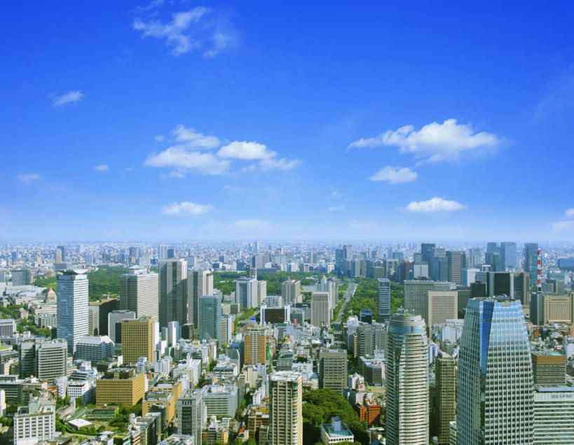 无人,高楼大厦,横图,全景,俯视,航拍,室外,白天,度假,草地,草坪,美景,树林,天际线,植物,城市风光,城市,大厦,道路,建筑,路,摩天大楼,公路,东京,日本,亚洲,地平线,景观,云,云朵,辽阔,地面,交通,云彩,娱乐,建设,草,树,树木,蓝色,绿色,白云,蓝天,天空,自然,天,享受,休闲,景色,放松,生长,晴朗,成长,一望无际,鸟瞰,延伸,东亚,本州,关东地方,本州岛,日本国,东京都,天地相交,晴空,马路,彩图,高角度拍摄,大楼,高层建筑,高楼,摩天楼