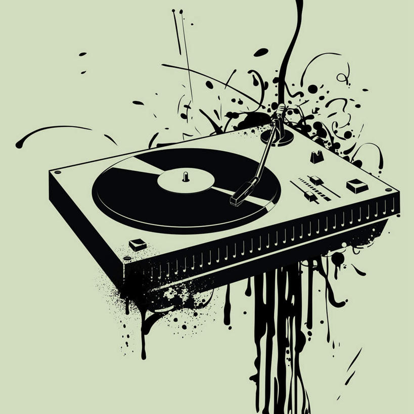 无人,竖图,插画,室内,白天,正面,陶醉,快乐,数码,科技,阴影,灰色背景,装饰,网络,高光,几何,计算机图形,音乐,合成,图画,音乐播放器,画,享受,华丽,修饰,点缀,电脑合成图,数码合成图,家用电器,播放,漫画,写实,具体,具象,衬托,美观,雅致,雅观,留声机,旋律,唱片机,彩图,播放器,沉醉