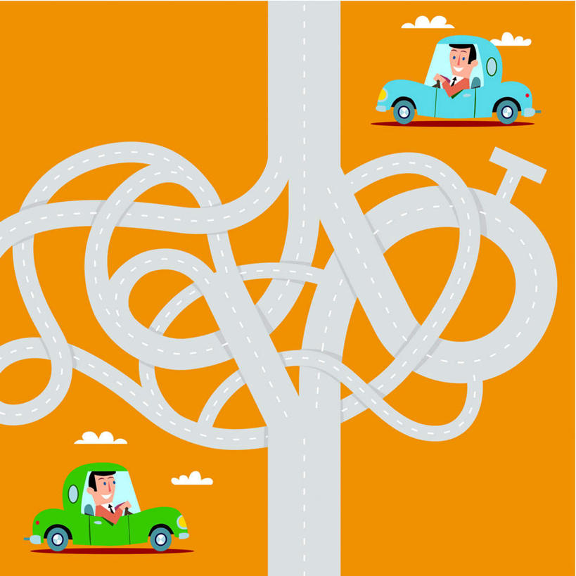 头,无人,两个人,方图,插画,室内,白天,背景,侧面,数码,科技,汽车,两辆,橙色背景,阴影,环绕,网络,云,云朵,交通,高光,几何,计算机图形,合成,云彩,图画,肩膀,画,黄色,蓝色,绿色,白云,成人,复杂,电脑合成图,数码合成图,混乱,漫画,写实,具体,具象,艰险,旅程,男人,男性,中年男性,半身,彩图