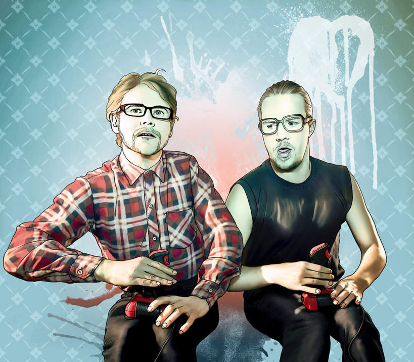 西方人,无人,两个人,坐,横图,插画,室内,白天,正面,绘画,数码,科技,香烟,欧洲,欧洲人,阴影,服装,裤子,艺术,装饰,反射,网络,眼镜,影子,墙,高光,几何,计算机图形,合成,图画,注视,牛仔裤,休闲装,文化,壁画,墙壁,墙面,画,衣服,观察,看,休闲,休闲服,烟,服饰,观看,华丽,修饰,点缀,电脑合成图,数码合成图,察看,关注,漫画,近视眼镜,写实,具体,具象,衬托,美观,雅致,雅观,男人,男性,年轻男性,白种人,卷烟,烟草,纸烟,画画,坐着,半身,彩图