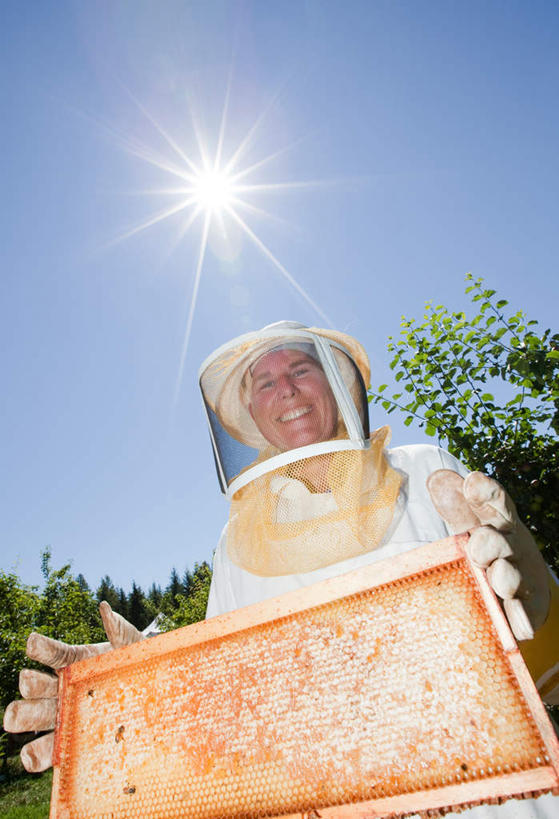 西方人,一个人,农民,站,举,笑,微笑,竖图,室内,白天,仰视,植物,欧洲,欧洲人,仅一个男性,仅一个人,阴影,光线,蜂窝,影子,云,云朵,云彩,注视,树,树木,仅一个年轻男性,蓝色,绿色,白云,蓝天,天空,阳光,自然,天,观察,看,托,站着,生长,晴朗,成长,观看,察看,关注,面罩,农人,男人,男性,年轻男性,白种人,晴空,农夫,举起,举手,举着,向上举,向上伸,向上托,站立,半身,彩图,低角度拍摄