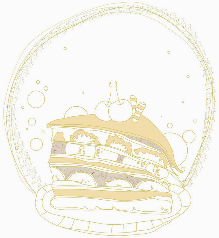 点心,无人,竖图,插画,室内,白天,白色背景,正面,下午茶,数码,科技,苹果,水果,阴影,新鲜,网络,生食,食品,果实,水果蛋糕,高光,几何,计算机图形,合成,图画,画,食物,糕点,有机食品,绿色食品,电脑合成图,数码合成图,合成图,漫画,写实,具体,具象,彩图,蛋糕