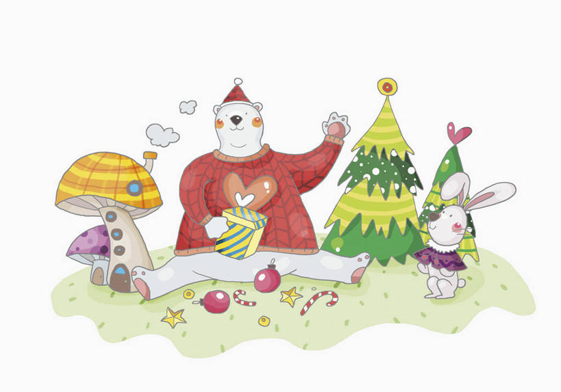 无人,站,坐,横图,插画,室内,白天,正面,爱情,数码,科技,植物,哺乳动物,熊,圣诞节,阴影,服装,节日,爱心,庆祝,网络,兔子,菌菇,食品,糖,糖果,甜点,甜品,圣诞树,圣诞球,高光,几何,计算机图形,浪漫,合成,菌类,图画,注视,文化,画,树,树木,食物,衣服,绿色,自然,动物,甜食,观察,看,站着,庆典,温暖,温馨,心形,食用菌,恩爱,服饰,生长,成长,观看,纪念,兔,电脑合成图,数码合成图,和睦,察看,衣着,合成图,真菌,穿着,关注,漫画,硬糖,拐杖糖,写实,具体,具象,衣饰,心型,站立,坐着,彩图,全身,融洽