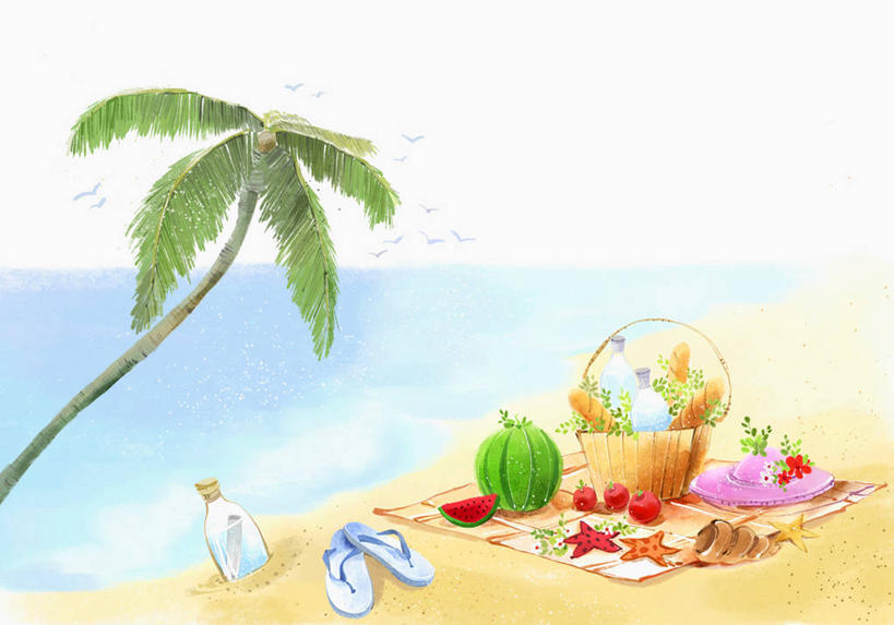 无人,交叉,横图,插画,室内,白天,正面,凉鞋,神秘,数码,科技,海浪,海洋,沙滩,植物,竹子,棕榈树,西瓜,水果,鞋子,叶子,一双,阴影,竹制,新鲜,编织,网络,篮子,沙子,海岸,浪花,水平线,星星,辽阔,生食,食品,果实,绿叶,漂流瓶,艺术品,海平线,沙地,高光,几何,计算机图形,合成,图画,画,装饰品,树,树木,食物,蓝色,绿色,蓝天,天空,自然,海水,竹篮,天,祈祷,广阔,星形,惊喜,嫩叶,许愿,有机食品,绿色食品,期待,生长,晴朗,成长,竹条,一望无际,祈求,交织,电脑合成图,数码合成图,竹制品,合成图,漫画,五角形,海景,棕榈叶,万里无云,写实,具体,具象,许愿瓶,偶然,穿插,无边无际,一马平川,叶,叶片,大海,风浪,海,海水的波动,海滩,近岸浪,涌浪,晴空,晴空万里,棕树,棕榈,寒瓜,五角星,彩图,夹趾拖鞋,人字拖,人字拖鞋,水天相接,水天一线