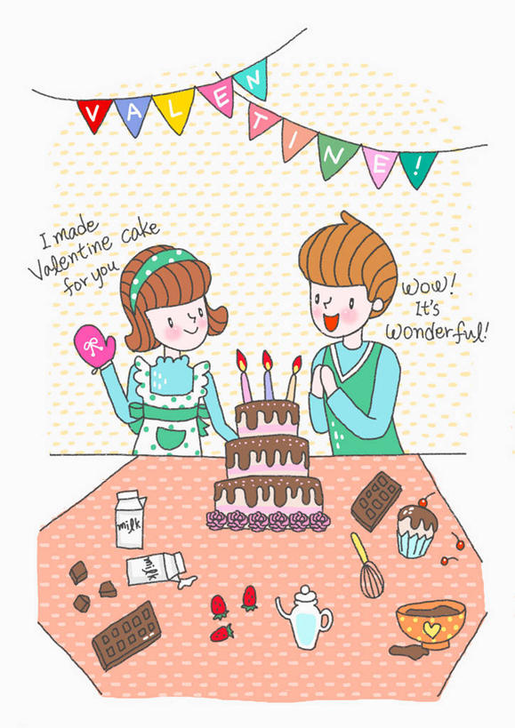 点心,牛奶,东方人,无人,两个人,站,笑,鼓掌,微笑,露齿笑,竖图,插画,室内,白天,正面,爱情,烹饪,下午茶,数码,科技,餐桌,桌子,草莓,浆果,樱桃,厨具,旗帜,蜡烛,水果,金属制品,亚洲,阴影,服装,新鲜,装饰,光线,网络,金属,布料,火焰,围裙,影子,纸盒,烛光,陶瓷,生食,食品,糖,糖果,甜点,甜品,果实,陶瓷制品,饮品,高光,几何,计算机图形,浪漫,燃烧,营养,合成,布纹,图画,注视,休闲装,黄种人,文化,旗子,盒子,画,桌布,食物,糕点,饮料,衣服,包装盒,餐巾,容器,手套,打蛋器,搅拌器,台布,碗,甜食,巧克力,生日蛋糕,点燃,观察,看,祈祷,站着,休闲,温暖,温馨,休闲服,恩爱,许愿,恋人,服饰,有机食品,绿色食品,餐台,观看,纪念,储藏,朱古力,纸托,保暖,华丽,祈求,点缀,电脑合成图,数码合成图,和睦,察看,乳制品,御寒,合成图,奶,牛乳,储存,关注,漫画,烹饪用具,写实,具体,具象,衬托,美观,雅致,雅观,安神,旌旗,旗号,纸杯蛋糕,纸托蛋糕,蛋糕托,蛋糕托纸,蛋糕纸托,手动打蛋器,平安,男人,男性,年轻男性,年轻女性,女人,女性,亚洲人,情侣,烹调用具,樱珠,莺桃,英桃,洋莓,楔桃,水果皇后,牛桃,荆桃,红莓,地莓,餐桌布,拍手,烹调,站立,半身,彩图,伴侣,融洽,贮存,蛋糕