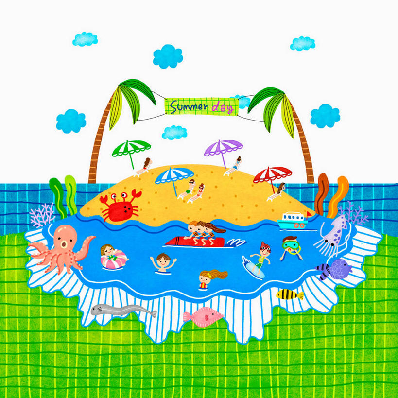 游泳,海鲜,蟹,东方人,无人,坐,方图,插画,室内,白天,白色背景,正面,泳装,比基尼,数码,科技,海浪,海洋,沙滩,船,乌贼,章鱼,亚洲,阴影,网络,螃蟹,鱼,冲浪板,救生圈,墨镜,伞,沙子,眼镜,雨伞,遮阳伞,塑料,海岸,浪花,云,云朵,游艇,沙地,许多人,高光,几何,计算机图形,合成,云彩,图画,注视,黄种人,阳伞,运动器械,水产,鱼类,海洋生物,无脊椎动物,画,白云,海水,塑料制品,太阳镜,太阳眼镜,游泳圈,交通工具,观察,看,一群人,健身器械,遮阳镜,充气,观看,石吸,死牛,望潮,坐蛸,电脑合成图,数码合成图,察看,太阳伞,救生,合成图,关注,载具,水生动物,海产品,健身器材,水生物,漫画,海景,海底动物,写实,具体,具象,乌鲗,乌鱼,泅水,甲壳动物,拍浮,冲浪装备,无脊椎非鱼类,男人,男性,年轻男性,年轻女性,女人,女性,亚洲人,大海,风浪,海,海水的波动,海滩,近岸浪,涌浪,石居,墨鱼,墨斗鱼,花枝,八爪鱼,坐着,彩图,全身,三点式,泳衣,运动器材