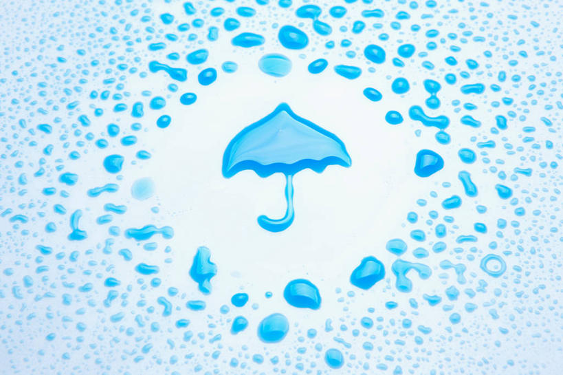 无人,横图,俯视,室内,特写,白天,白色背景,水,许多,伞,液体,雨伞,水滴,很多,阳伞,排列,蓝色,摄影,影棚,摆列,彩图,高角度拍摄,影棚拍摄,拍摄,布列,分列