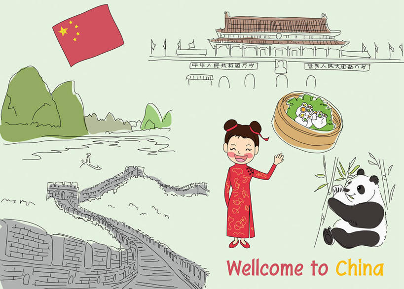 点心,蒸笼,东方人,一个人,无人,站,举,笑,微笑,露齿笑,横图,插画,室内,白天,正面,民族服装,旅游,度假,烹饪,纯洁,数码,科技,名胜古迹,山,山脉,地标,竹子,野生动物,熊猫,厨具,旗帜,国旗,长城,中国,亚洲,仅一个年轻女性,仅一个女性,仅一个人,阴影,竹制,旗袍,遗迹,网络,英文,标志,文字,字符,字母,山顶,山峰,料理,食品,面点,烧卖,山峦,高光,几何,计算机图形,合成,图画,挥手,注视,黄种人,古迹,文化,文物,娱乐,标识,再见,美食,古建筑,五星红旗,画,食物,一只,动物,群山,观察,看,手势,托,站着,招手,享受,休闲,中式,旅游胜地,放松,可爱,活泼,告别,观看,英文字母,电脑合成图,数码合成图,察看,高雅,竹制品,合成图,关注,中国文化,万里长城,笼屉,摆动,大熊猫,漫画,中国国旗,古文明,东亚,烹饪用具,离别,世界文化遗产,中华人民共和国,写实,具体,具象,猫熊,奉献,质朴,正直,辞行,烧麦,烧梅,稍麦,肖米,颠峰,极峰,担当,年轻女性,女人,女性,亚洲人,烹调用具,旗,竹,举起,举手,举着,烹调,向上举,向上伸,向上托,站立,彩图,全身,传统服装,民俗服,红地五星旗,中华人民共和国国旗,奋进,操守,四君子,岁寒三友,性坚,虚怀,虚心,标志性建筑,传统文化,善群,卓尔