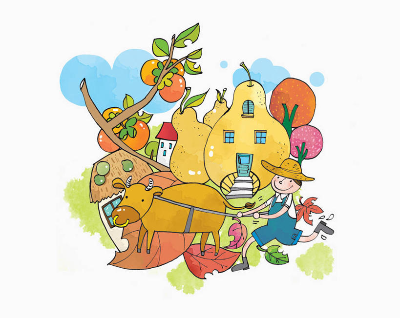 东方人,一个人,无人,农民,家,农场,栏杆,笑,微笑,横图,插画,室内,白天,白色背景,正面,畜牧业,牧场,数码,科技,楼梯,牛,浆果,梨,柿子,水果,叶子,亚洲,仅一个男性,仅一个人,奔驰,握,阴影,服装,裤子,新鲜,网络,扶手,房屋,阶梯,屋子,云,云朵,公寓,生食,食品,枫叶,果实,枯叶,落叶,高光,几何,计算机图形,合成,云彩,图画,注视,休闲装,黄种人,洋房,护栏,楼房,台阶,住宅,画,食物,仅一个年轻男性,衣服,黄色,红色,白云,动物,奔跑,观察,看,休闲,休闲服,背带裤,香梨,家畜,握着,服饰,牲畜,有机食品,绿色食品,观看,枫树叶,电脑合成图,数码合成图,察看,合成图,关注,漫画,畜牧,写实,具体,具象,牧业,饭单裤,工装裤,男人,男性,年轻男性,亚洲人,叶,叶片,生梨,佃农,农场主,农夫,农工,乡下人,小农,庄稼人,彩图,全身,房子