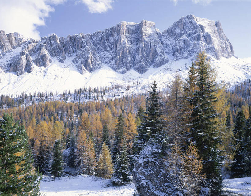 无人,横图,室外,白天,正面,旅游,度假,美景,森林,山,树林,雪,雪山,植物,大雪,意大利,欧洲,阴影,光线,影子,冰,积雪,景观,山峰,雪景,云,云朵,冬季,冬天,山峦,云彩,娱乐,树,树木,蓝色,绿色,白云,蓝天,天空,阳光,自然,天,享受,休闲,景色,放松,寒冷,生长,晴朗,成长,冰冷,南欧,自然风光,意大利共和国,白云石山,严寒,冰凉,酷寒,凛冽,凛凛,极冷,晴空,彩图