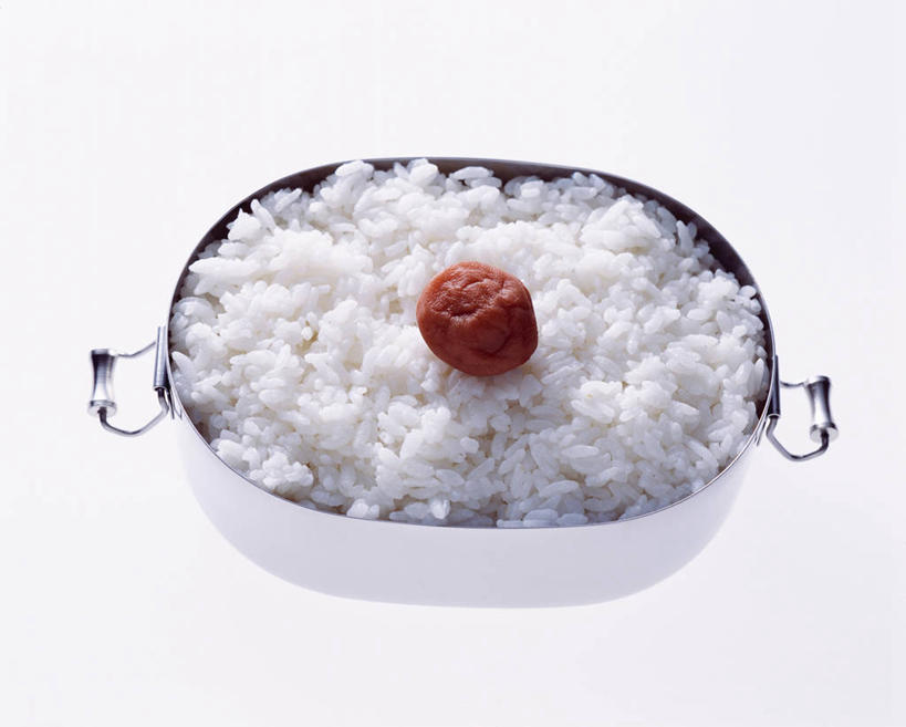米饭,无人,横图,俯视,室内,特写,白天,白色背景,烹饪,陶瓷,日本料理,料理,食品,陶瓷制品,菜肴,美食,食物,一个,容器,碗,日式料理,日式,摄影,佳肴,影棚,单个,储藏,五谷,储存,梅子,梅干,日本梅丼,梅子饭,饭食,彩图,高角度拍摄,影棚拍摄,拍摄,贮存
