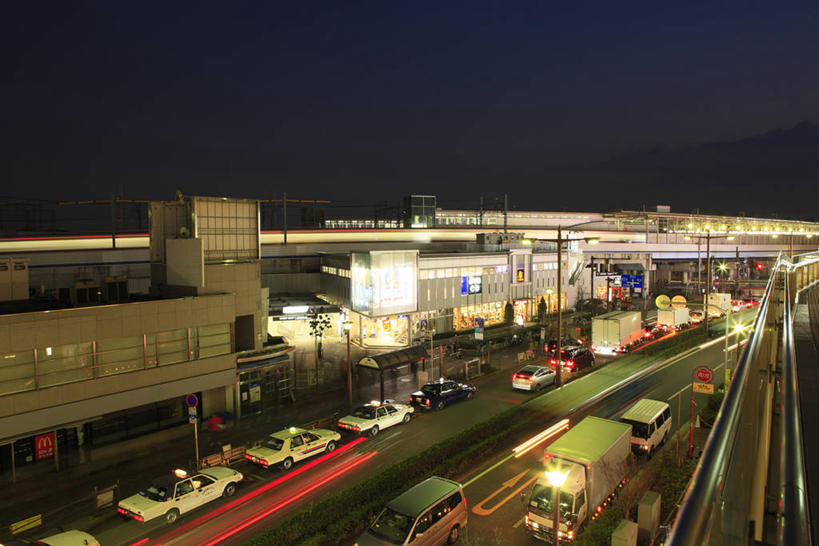 无人,横图,俯视,室外,夜晚,长时间曝光,度假,美景,窗户,城市风光,城市,车站,汽车,东京,日本,亚洲,许多,阴影,朦胧,模糊,光线,影子,景观,灯光,站台,很多,娱乐,月台,玻璃窗,车,交通工具,轿车,享受,休闲,景色,放松,载具,曝光,东亚,本州,关东地方,本州岛,日本国,东京都,彩图,高角度拍摄,世田谷区,二子玉川站