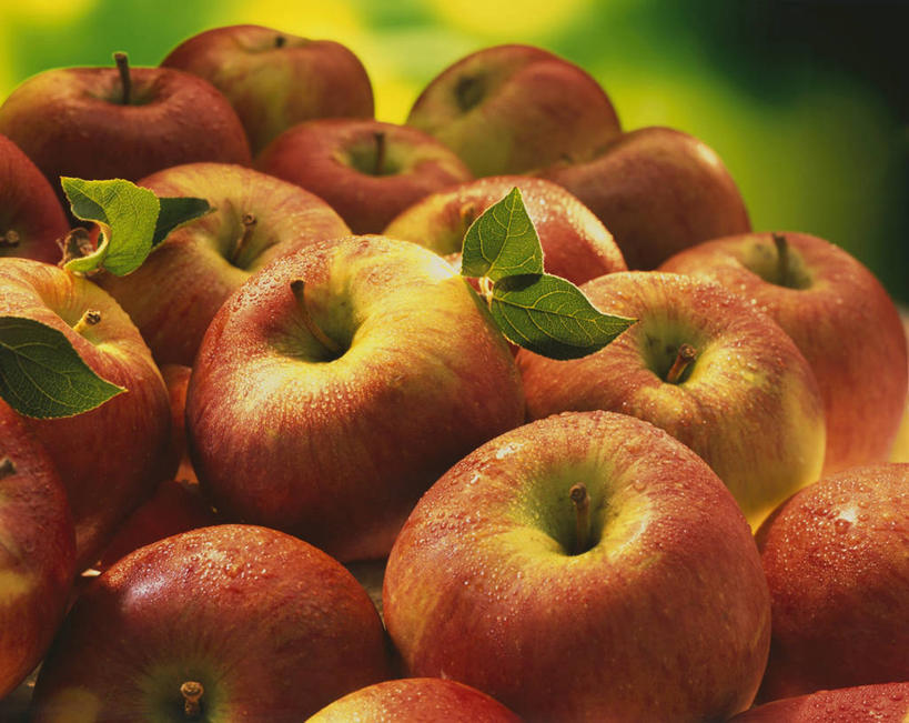 无人,横图,俯视,室内,特写,白天,水,露水,桌面,桌子,苹果,水果,叶子,一堆,许多,阴影,堆叠,堆积,朦胧,模糊,新鲜,透明,反射,木制,液体,影子,水滴,生食,食品,果实,绿叶,很多,水珠,食物,木制品,露珠,嫩叶,有机食品,绿色食品,生机,堆,剔透,灵动,通明,叶,叶片,彩图,高角度拍摄,晶莹