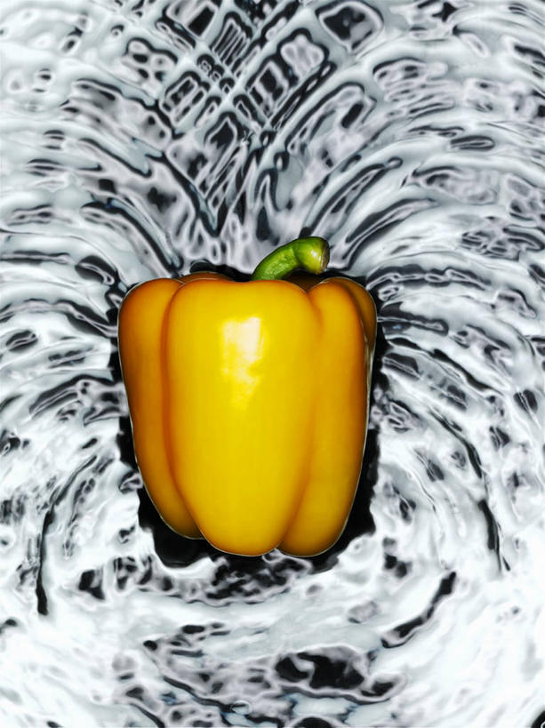 无人,竖图,室内,特写,白天,白色背景,正面,水,辣椒,蔬菜,阴影,飞溅,新鲜,溅,反射,液体,影子,水滴,食品,水珠,食物,一个,黄色,摄影,有机食品,绿色食品,影棚,单个,喷洒,彩椒,辣角,红海椒,大椒,辣虎,广椒,甜椒,柿子椒,辣子,海椒,番椒,灯笼椒,彩图,影棚拍摄,拍摄