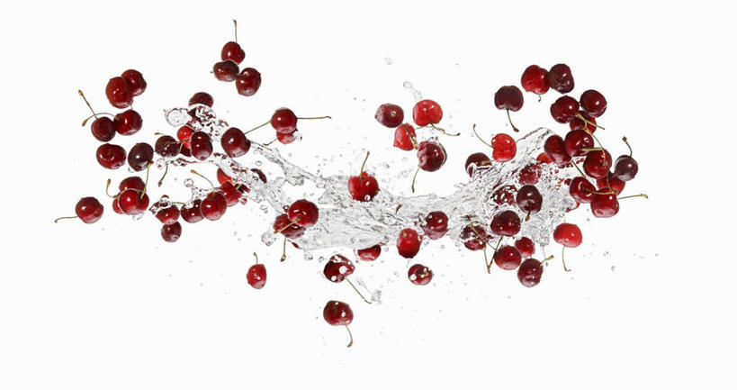 无人,横图,室内,特写,白天,白色背景,正面,水,樱桃,水果,一堆,许多,阴影,堆叠,堆积,飞溅,新鲜,溅,反射,液体,影子,水滴,生食,食品,果实,水珠,食物,红色,摄影,有机食品,绿色食品,影棚,堆,喷洒,樱珠,莺桃,英桃,楔桃,牛桃,荆桃,彩图,影棚拍摄,拍摄