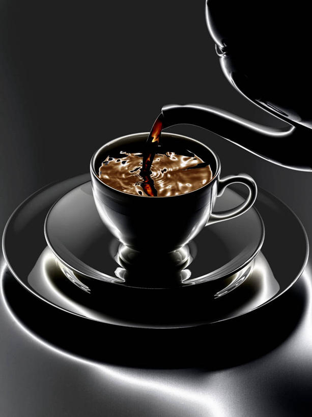 咖啡,无人,竖图,俯视,室内,特写,白天,幸福,水,餐桌,桌子,杯子,餐具,倒,阴影,飞溅,黑色背景,溅,反射,瓷器,碟子,壶,盘,液体,影子,水滴,咖啡杯,咖啡壶,陶瓷制品,一杯,娱乐,水珠,饮料,盘子,容器,碟,四个,享受,休闲,温馨,放松,乐趣,摄影,影棚,餐台,提神,舒适,喷洒,瓷杯,醒脑,软饮料,彩图,高角度拍摄,影棚拍摄,拍摄