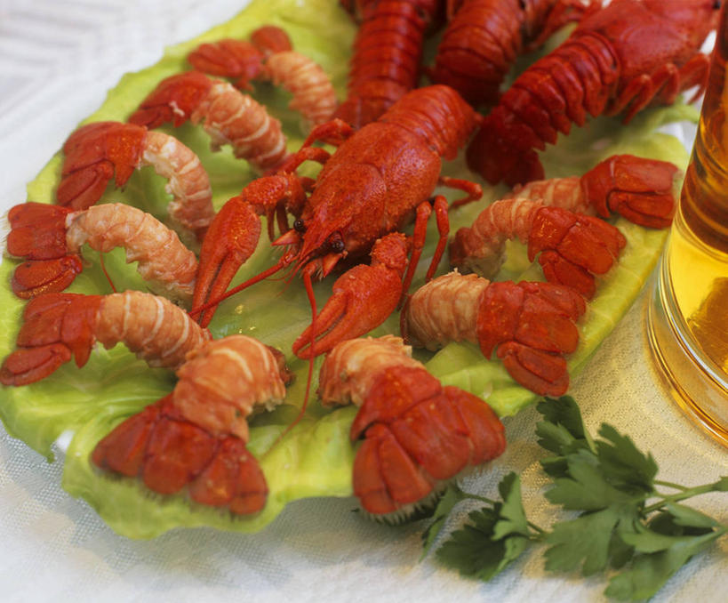 海鲜,无人,横图,俯视,室内,特写,白天,餐桌,桌子,芹菜,蔬菜,餐具,一排,阴影,整齐,反射,碟子,盘,影子,水产,海洋生物,排列,红色,盘子,碟,荷兰芹,欧芹,香芹,餐台,小龙虾,队列,水生动物,海产品,水生物,海底动物,法香,巴西利,洋香菜,洋芫荽,法国香菜,旱芹菜,番荽,淡水小龙虾,红螯虾,克氏原螯虾,剌蛄,彩图,高角度拍摄