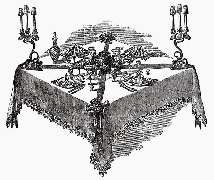 无人,横图,黑白,插画,室内,白天,白色背景,正面,数码,科技,餐桌,桌子,餐具,蜡烛,阴影,网络,布料,叉子,刀叉,刀子,碟子,壶,盘,烛台,高光,几何,计算机图形,合成,布纹,图画,画,水壶,桌布,盘子,餐巾,茶壶,容器,碟,台布,餐台,电脑合成图,数码合成图,合成图,蜡烛架,餐刀,漫画,餐叉,写实,具体,具象,烛架,进餐用具