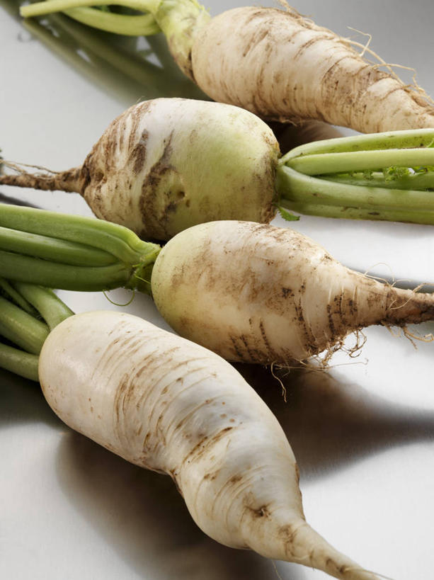 无人,竖图,俯视,室内,特写,白天,餐桌,桌子,萝卜,白萝卜,蔬菜,阴影,灰色背景,新鲜,反射,影子,食品,食物,白色,四个,摄影,有机食品,绿色食品,影棚,餐台,莱菔,彩图,高角度拍摄,影棚拍摄,拍摄