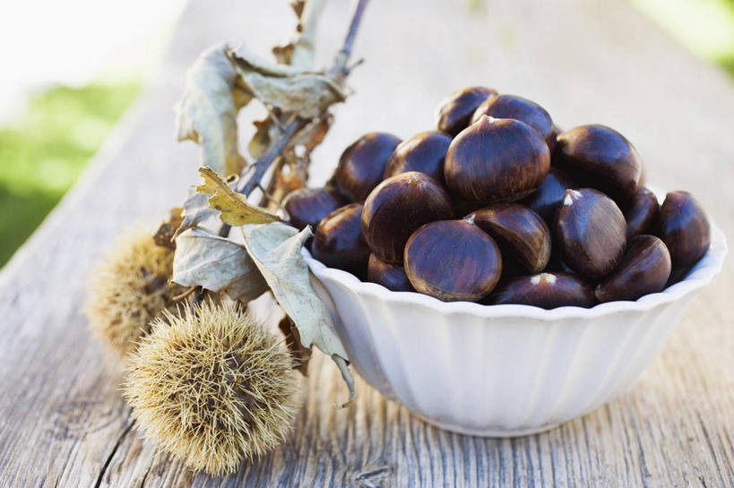 无人,横图,俯视,室内,特写,白天,桌面,桌子,一堆,许多,阴影,堆叠,堆积,反射,木制,影子,陶瓷,板栗,栗子,坚果,毛栗子,陶瓷制品,很多,一个,木制品,容器,碗,单个,储藏,堆,储存,毛栗,栗果,栗楔,彩图,高角度拍摄,贮存