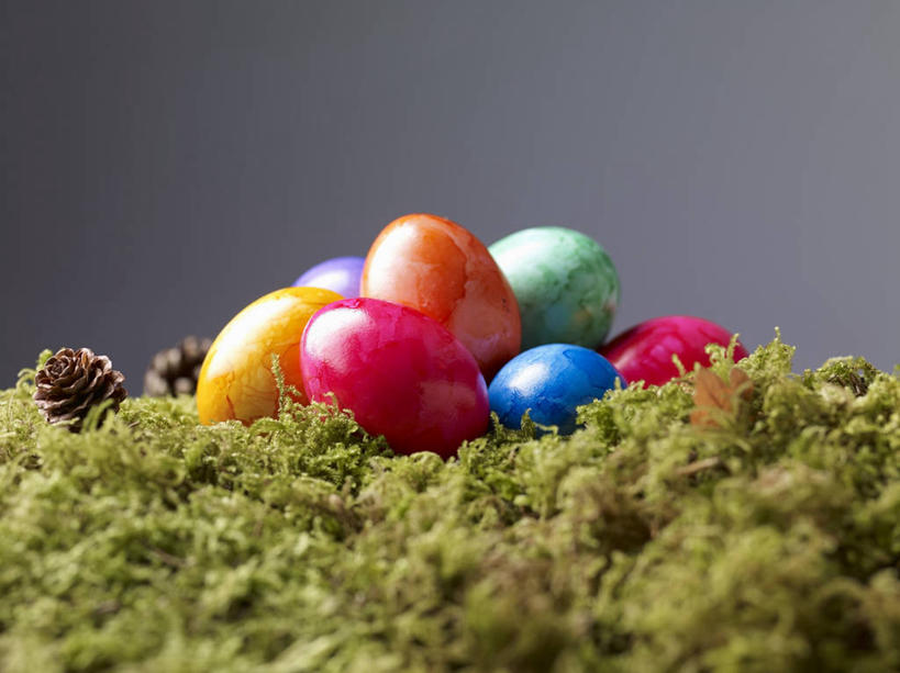 无人,横图,俯视,彩色,室内,特写,白天,复活节,一堆,许多,堆叠,堆积,黑色背景,节日,庆祝,蛋,青苔,苔藓,很多,文化,庆典,摄影,影棚,纪念,堆,五颜六色,色彩斑斓,五彩缤纷,彩蛋,复活节彩蛋,五彩斑斓,五光十色,彩图,高角度拍摄,影棚拍摄,拍摄