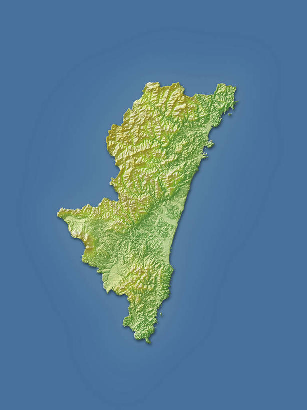 无人,竖图,室内,白天,正面,数码,科技,海洋,地图,日本,亚洲,阴影,蓝色背景,网络,世界地图,陆地,高光,几何,计算机图形,合成,国家,电脑合成图,数码合成图,大陆,世界,合成图,版图,东亚,日本国,九州本岛,九州,九州岛,九州地方,宫崎,宫崎县,写实,具体,具象,彩图