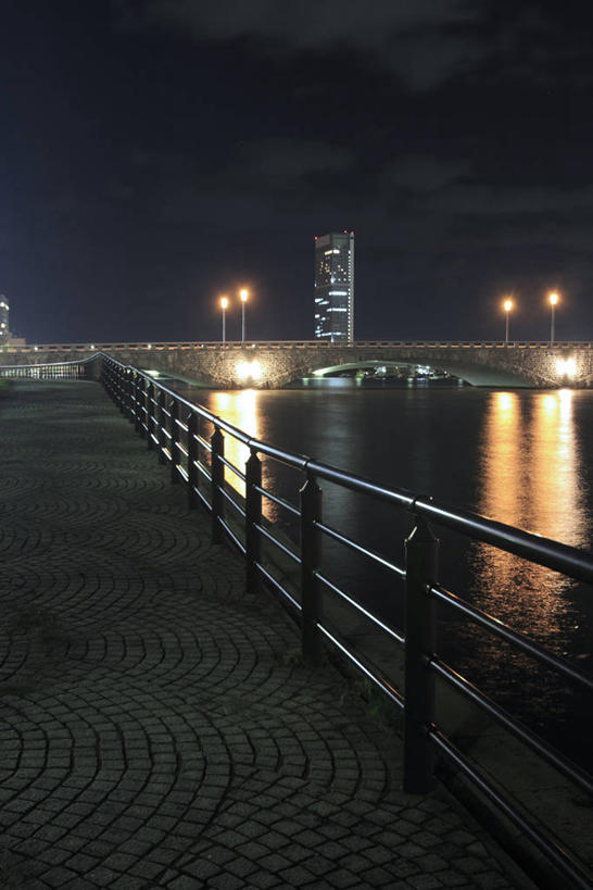 无人,高楼大厦,栏杆,竖图,室外,夜晚,正面,旅游,度假,河流,水,标志建筑,大厦,地标,建筑,路灯,摩天大楼,桥梁,夜景,照明,长野县,日本,亚洲,阴影,朦胧,模糊,光线,影子,河水,水流,围栏,桥,灯光,娱乐,建设,石桥,护栏,拱桥,灯,天空,天,享受,休闲,旅游胜地,放松,拱形,人行桥,石拱桥,照亮,照明设备,东亚,本州,本州岛,日本国,中部地方,长野,新潟,新潟县,信浓川,彩图,大楼,高层建筑,高楼,摩天楼,万代桥,朱鹭展览馆