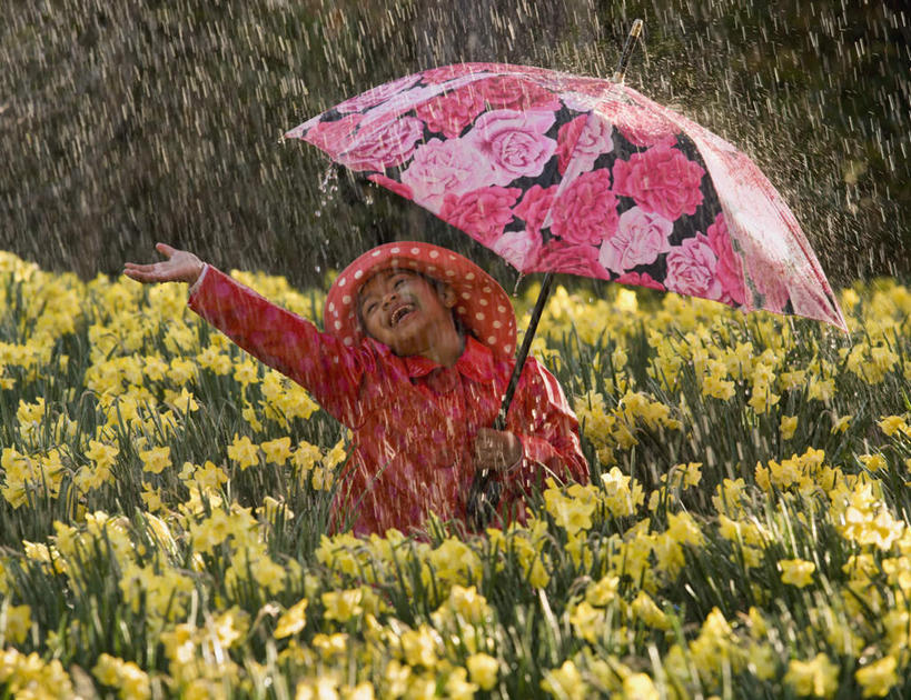 西方人,儿童,一个人,举,笑,微笑,露齿笑,横图,室外,白天,正面,纯洁,花海,花圃,雨,植物,大雨,叶子,欧洲,非洲,黑人,欧洲人,仅一个女性,仅一个人,阴影,朦胧,模糊,盛开,光线,影子,花蕾,注视,花,花瓣,花朵,花卉,鲜花,小孩,红色,绿色,阳光,花丛,花束,花田,花苞,花蕊,观察,看,托,仅一个小孩,可爱,童年,童趣,观看,保暖,细雨,察看,防寒,御寒,关注,雨衣,童真,透气,烂漫,无邪,防水,冲锋服,冲锋衣,防潮,户外用品,天真,女孩,女人,女性,非洲人,孩子,小雨,举起,举手,举着,向上举,向上伸,向上托,半身,彩图,女生