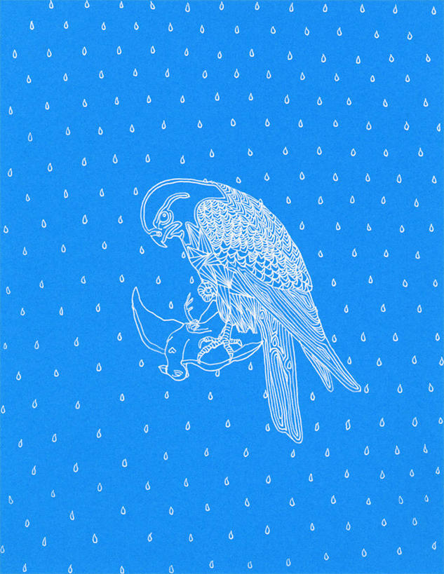 无人,站,竖图,插画,室内,白天,侧面,数码,科技,鸟,阴影,蓝色背景,网络,鸟类,高光,几何,计算机图形,合成,图画,注视,画,一只,低头,观察,看,站着,观看,电脑合成图,数码合成图,察看,合成图,关注,漫画,猎鹰,写实,具体,具象,隼,猎隼,站立,彩图,全身