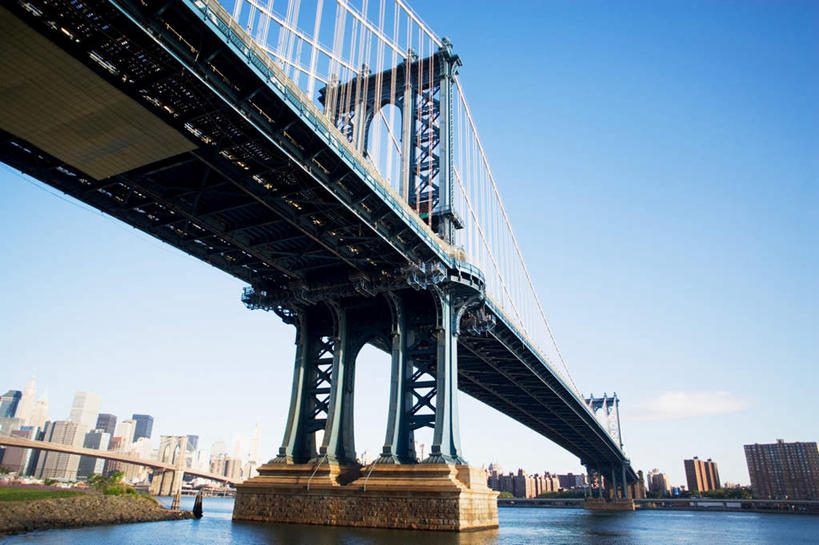 无人,高楼大厦,横图,室外,白天,仰视,度假,办公楼,河流,美景,水,植物,城市风光,城市,大桥,大厦,建筑,摩天大楼,桥梁,写字楼,纽约,美国,阴影,光线,影子,河水,景观,水流,云,云朵,桥,曼哈顿,云彩,娱乐,树,树木,蓝色,绿色,白云,蓝天,天空,阳光,自然,楼宇,天,享受,休闲,钢索,商务楼,景色,放松,吊桥,生长,晴朗,成长,悬索桥,北美,北美洲,美洲,纽约州,帝国之州,帝国州,北亚美利加洲,亚美利加洲,曼哈顿大桥,曼哈顿桥,曼哈坦大桥,晴空,彩图,低角度拍摄,大楼,高层建筑,高楼,摩天楼,曼哈顿岛